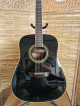 Washburn Black Night Series Dreadnought Electro Acoustic Guitar Solid Top