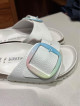 Birkenstock Madrid Big Buckle white gradient