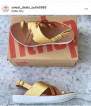 Brand new Fitflop loopy sandal artisan gold