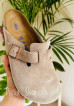 Boston Clog- Taupe
