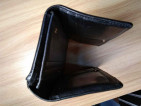 GENUINE LEATHER DAKS LONDON TRIFOLD LONG WALLET