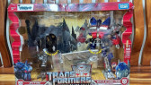 Transformers Buster Optimus prime & Jetfire Leader Class ROTF movie by Takara To