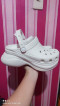 Crocs bae clog white PRE-LOVED