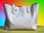Coach Derby Tote White
