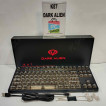 DARK ALIEN K87 TRANSPARENT MECHANICAL KEYBOARD BLACK