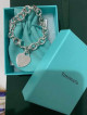 TIFFANY & CO. HEART TAG CHARM BRACELET