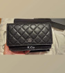 Authentic Chanel woc chanel wallet on chain