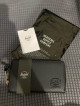 BrandNew Herschel Black Long Leather Wallet For Sale With Complete Tag & Pouch