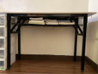 Pre-loved 2-layer Foldable Computer Table 120 x 40 cm