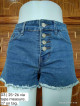 BLUE DENIM SHORTS