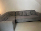 7 Seater Sofa w/ 3 Throw Pillows