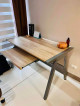 Used Office Table with Keyboard Tray