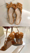 Zara slingback kitten heels