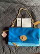 Coach Teal Flap Bag