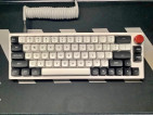 LYCHEE G66 WHITE w/ AKKO LAVENDERS & MSA KEYCAPS (Mechanical, Modded Keyboard)