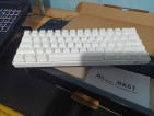 Royal Kludge RK61 Wireless Bluetooth/WIFI/Wired 60% Mechanical Keyboard, White B
