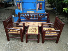 Bamboo sofa set