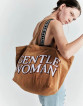 Gentlewoman GW Corduroy Tote In brown