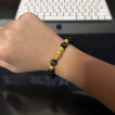 18k Gold Necklace / 24k Gold Piyao Bracelet