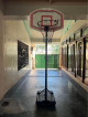 Basketball ring with stand