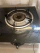 Double glass gas stove