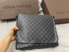 Louis Vuitton Paris plaque in Ruthenium colored metal