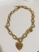 Authentic Vintage juicy Couture Gold Plated Necklace