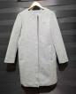 Lacoste Trench Coat Gray Womens