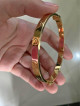 18K CARTIER LOVE BANGLE