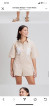 From Waves Cream Romper