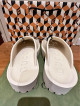 Gucci Perforated GG Platform Mules