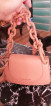 Charles And Keith Nude Tan Chain Sling Bag