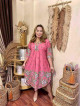 Plus size dress Cotton spandex Freesize