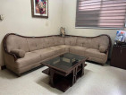 Sofa set with coffee table