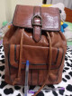 Original Fossil Leather Backpack