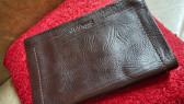 ST DUPONT ITALY GENUINE LEATHER CLUTCH WALLET