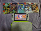 NINTENDO SWITCH OLED WITH GAMES