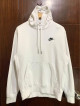 Nike white Hoodie