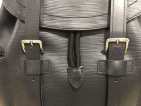 Louis Vuitton Christopher Backpack Epi Leather Black