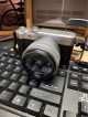 Fujifilm X-A20 Mirrorless Camera with kitlens and Meike 35mm lens f1.7