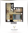 Studio unit for Sale Viceroy Condo Tower 2 Mckinley hills