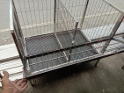 Stainless dog cage