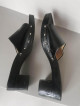 Salvatore Ferragamo Black Sandals Leather