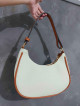 Cream white shoulder bag. Quality bag