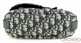 Dior Oblique Jacquard Mini Saddle Soft Bag