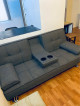 Sofa Bed w/ Beverage Holder