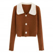 Korean style knitted long sleeved