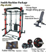 Smith Machine (Selectorized 180lbs)