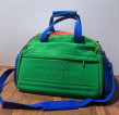 Benetton Color Block Travel Bag