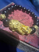 24k Gold Piyao with Money Balls and Onyx beeds